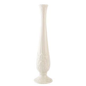Lenox Florentine Ivory Bud Vase Acanthus Leaf Pattern